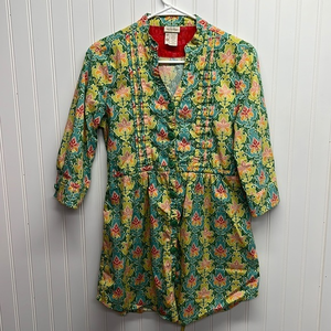 Matilda Jane Tunic Floral Print Sz‎ M